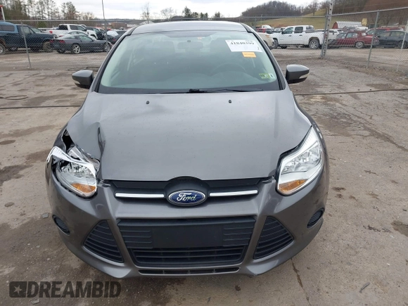 2014 Ford Focus SE with VIN 1FADP3F24EL105899, listed as a IAAI auction lot 41840399 with 90,074 mi miles. Bid and sale history available at carsss.com. Image 12.