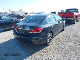 2015 Honda Civic EX-L with VIN 19XFB2F90FE021579, listed as a IAAI auction lot 42067217 with 184,234 mi miles and . Bid and sale history available at DreamBid. Image 4.