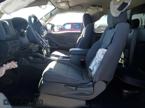 2022 Nissan Frontier S with VIN 1N6ED1CM1NN644435, listed as a Copart auction lot 46060715 with 28,780 mi miles and Salvage title. Bid and sale history available at DreamBid. Image 7.