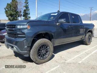 2020 Chevrolet Silverado 1500 RST with VIN 3GCPWDET7LG196686, listed as a Copart auction lot 49129375 with 72,562 mi miles and Salvage Title. Bid and sale history available at DreamBid. Image 1.