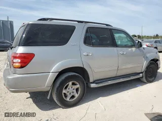 2001 Toyota Sequoia SR5 with VIN 5TDZT34A61S029732, listed as a Copart auction lot 42723225 with 95,832 mi miles and Salvage Title. Bid and sale history available at carsss.com. Image 3.
