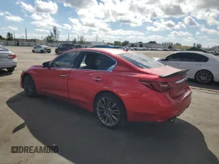2018 Infiniti Q50 Red Sport 400 с VIN JN1FV7AP8JM460858, выставлен на аукционе Copart как лот 44380875 с пробегом 108 669 миль миль и Списание • Salvage title. История ставок и продаж доступна на DreamBid. Изображение 2.
