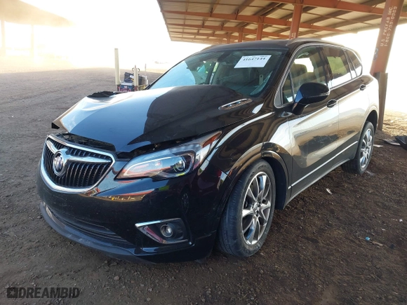 2020 Buick Envision Essence with VIN LRBFXCSAXLD193654, listed as a IAAI auction lot 41647144 with 32,989 mi miles. Bid and sale history available at carsss.com. Image 17.