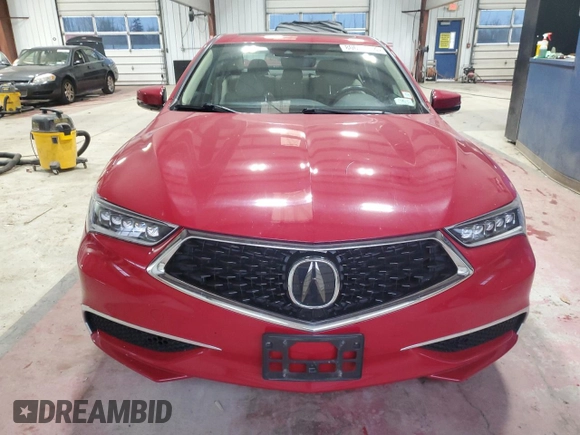 2019 Acura TLX with VIN 19UUB2F32KA008690, listed as a Copart auction lot 80635604 with 79,464 mi miles and Salvage Title. Bid and sale history available at carsss.com. Image 5.