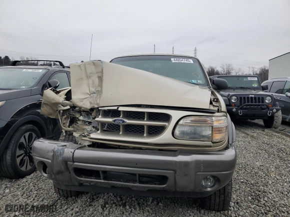 2001 Ford Explorer XLT with VIN 1FMZU73E41ZA32695, listed as a Copart auction lot 44854745 with 77,039 mi miles and Salvage Title. Bid and sale history available at carsss.com. Image 5.