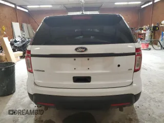 2015 Ford Utility Police Interceptor with VIN 1FM5K8AR1FGC66697, listed as a Copart auction lot 84403744 with 0 mi miles and Salvage Title. Bid and sale history available at carsss.com. Image 6.