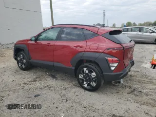 2025 Hyundai Kona SEL with VIN KM8HBCAB9SU286100, listed as a Copart auction lot 52828215 with 298 mi miles and Salvage Title. Bid and sale history available at carsss.com. Image 2.
