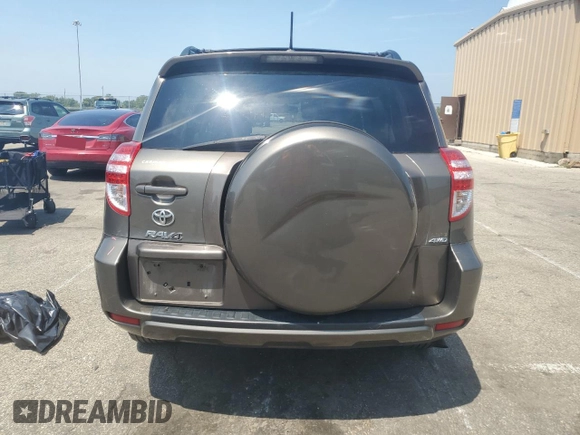 2012 Toyota RAV4 with VIN 2T3BF4DV1CW183607, listed as a Copart auction lot 65178705 with 165,118 mi miles and Salvage title. Bid and sale history available at DreamBid. Image 6.