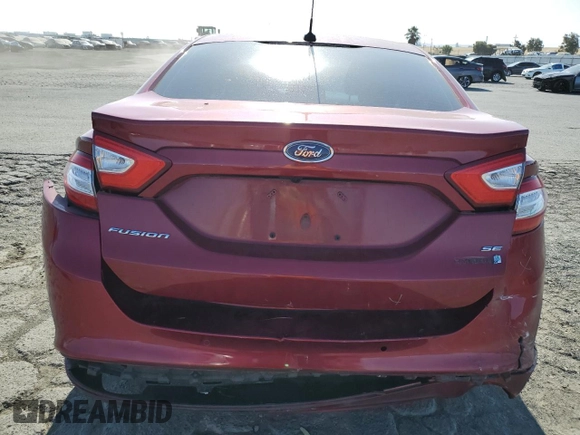 2015 Ford Fusion SE Hybrid with VIN 3FA6P0LU5FR184127, listed as a Copart auction lot 62117645 with 163,487 mi miles and Salvage title. Bid and sale history available at DreamBid. Image 6.