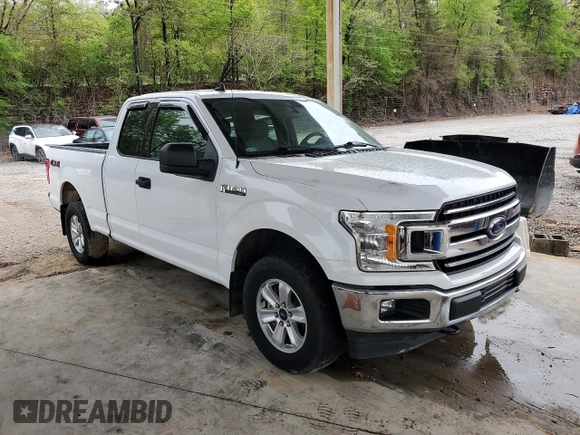 2019 Ford F-150 XL with VIN 1FTFX1E55KKD02536, listed as a Copart auction lot 51857015 with 76,888 mi miles and Clean Title. Bid and sale history available at DreamBid. Image 4.