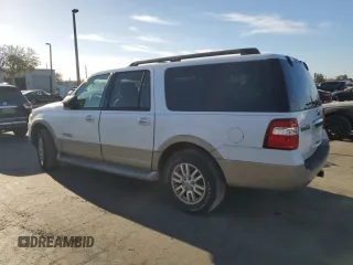 2007 Ford Expedition Max Eddie Bauer z VIN 1FMFK17557LA61750, wystawiony jako Copart lot #49538285 z przebiegiem 231 193 mil mil oraz Nie do naprawy • Non repairable. Historia ofert i sprzedaży dostępna na DreamBid. Obrazek 2.