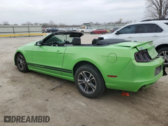 2014 Ford Mustang V6 with VIN 1ZVBP8EM4E5236494, listed as a Copart auction lot 48780005 with 134,462 mi miles and Salvage Title. Bid and sale history available at carsss.com. Image 2.