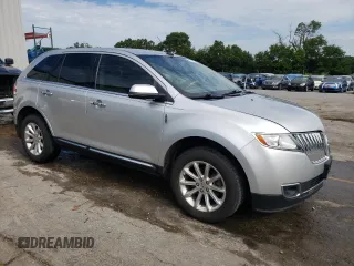 2013 Lincoln MKX with VIN 2LMDJ6JK6DBL20929, listed as a Copart auction lot 59767254 with 163,180 mi miles and Salvage Title. Bid and sale history available at carsss.com. Image 4.