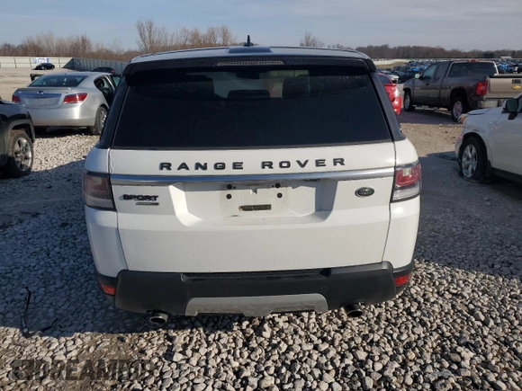 2016 Land Rover Range Rover Sport HSE with VIN SALWR2VFXGA634583, listed as a Copart auction lot 49899235 with 118,534 mi miles and Clean Title. Bid and sale history available at DreamBid. Image 6.