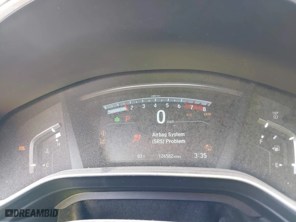 2017 Honda CR-V Touring with VIN 5J6RW2H96HL037854, listed as a IAAI auction lot 40472748 with 126,582 mi miles. Bid and sale history available at carsss.com. Image 7.