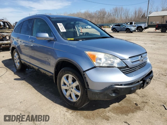 2007 Honda CR-V EX-L with VIN JHLRE38747C032165, listed as a Copart auction lot 48471625 with 155,394 mi miles and Salvage Title. Bid and sale history available at carsss.com. Image 4.