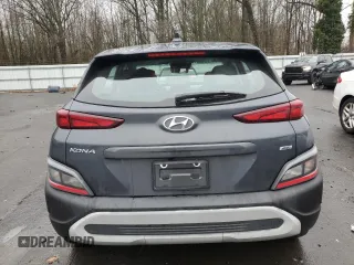 2022 Hyundai Kona SE with VIN KM8K2CAB4NU762134, listed as a Copart auction lot 43938845 with 45,684 mi miles and Salvage Title. Bid and sale history available at carsss.com. Image 6.
