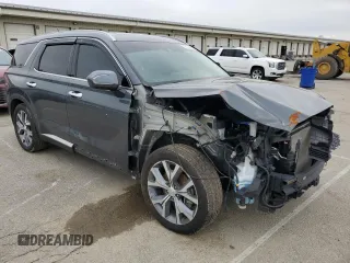 2020 Hyundai Palisade SEL z VIN KM8R4DHE7LU169377, wystawiony jako Copart lot #52479895 z przebiegiem 58 828 mil mil oraz Szkoda całkowita • Salvage title. Historia ofert i sprzedaży dostępna na DreamBid. Obrazek 4.