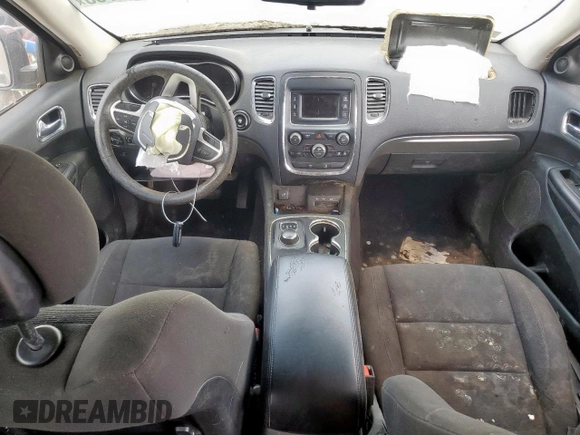 2015 Dodge Durango SXT with VIN 1C4RDHAGXFC695097, listed as a Copart auction lot 61503785 with 210,649 mi miles and Clean title. Bid and sale history available at DreamBid. Image 8.