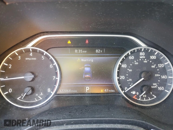 2016 Nissan Maxima SL with VIN 1N4AA6AP9GC903746, listed as a Copart auction lot 53550025 with 122,064 mi miles and Non Repairable. Bid and sale history available at DreamBid. Image 9.