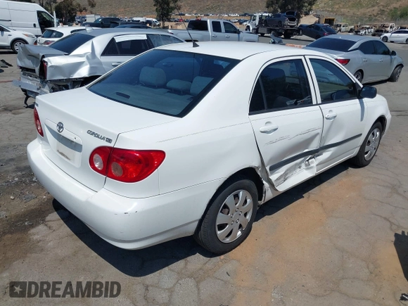 2006 Toyota Corolla CE with VIN JTDBR32E260094660, listed as a IAAI auction lot 42138529 with 241,699 mi miles and . Bid and sale history available at DreamBid. Image 4.