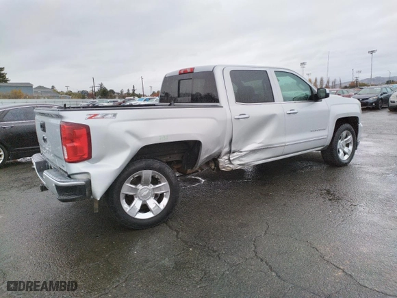 2017 Chevrolet Silverado 1500 LTZ with VIN 3GCUKSEC6HG201287, listed as a Copart auction lot 81836374 with 123,112 mi miles and Salvage Title. Bid and sale history available at carsss.com. Image 3.