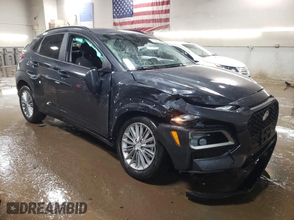 2020 Hyundai Kona SEL with VIN KM8K2CAA3LU515031, listed as a Copart auction lot 47425365 with 21,482 mi miles and Salvage Title. Bid and sale history available at carsss.com. Image 4.