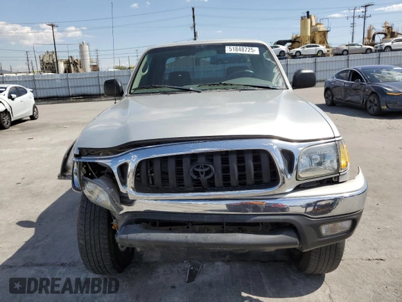 2003 Toyota Tacoma PreRunner with VIN 5TESN92N03Z180995, listed as a Copart auction lot 51848725 with 166,690 mi miles and Salvage Title. Bid and sale history available at carsss.com. Image 5.