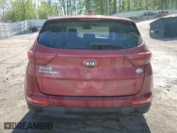2017 Kia Sportage LX z VIN KNDPMCACXH7219676, wystawiony jako Copart lot #57602505 z przebiegiem 109 251 mil mil oraz Czysty tytuł • Clean title. Historia ofert i sprzedaży dostępna na DreamBid. Obrazek 6.