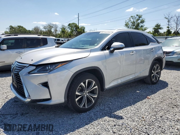 2019 Lexus RX with VIN 2T2ZZMCA6KC123962, listed as a Copart auction lot 52744355 with 66,611 mi miles and Salvage Title. Bid and sale history available at carsss.com. Image 1.