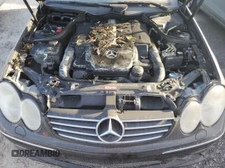 2005 Mercedes-Benz CLK 500 with VIN WDBTK75J65F161649, listed as a Copart auction lot 75284434 with Not Provided miles and Salvage Title. Bid and sale history available at DreamBid. Image 11.