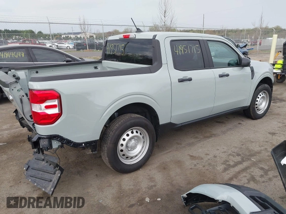 2024 Ford Maverick XL with VIN 3FTTW8A33RRA79678, listed as a IAAI auction lot 41951715 with 17,291 mi miles and . Bid and sale history available at DreamBid. Image 4.