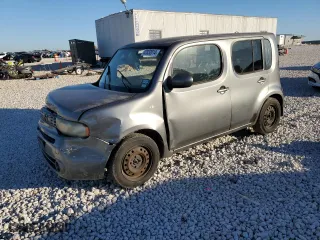 2011 Nissan Cube 1.8 S with VIN JN8AZ2KR8BT211504, listed as a Copart auction lot 82032014 with 124,484 mi miles and Salvage Title. Bid and sale history available at carsss.com. Image 1.