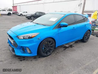 2017 Ford Focus RS with VIN WF0DP3TH9H4122938, listed as a IAAI auction lot 41442923 with NaN miles. Bid and sale history available at carsss.com. Image 17.