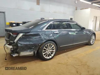 2019 Cadillac CT6 Luxury AWD with VIN 1G6KB5RS5KU129483, listed as a Copart auction lot 60120005 with 49,243 mi miles and Salvage title. Bid and sale history available at DreamBid. Image 3.
