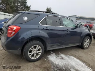 2016 Chevrolet Equinox LT with VIN 2GNALCEK1G1186886, listed as a Copart auction lot 84854164 with 104,514 mi miles and Salvage Title. Bid and sale history available at carsss.com. Image 3.