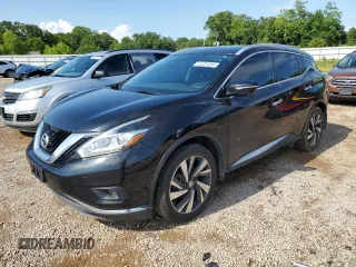 2015 Nissan Murano Platinum z VIN 5N1AZ2MG7FN256365, wystawiony jako Copart lot #58946545 z przebiegiem 107 882 mil mil oraz Czysty tytuł • Clean title. Historia ofert i sprzedaży dostępna na DreamBid. Obrazek 1.