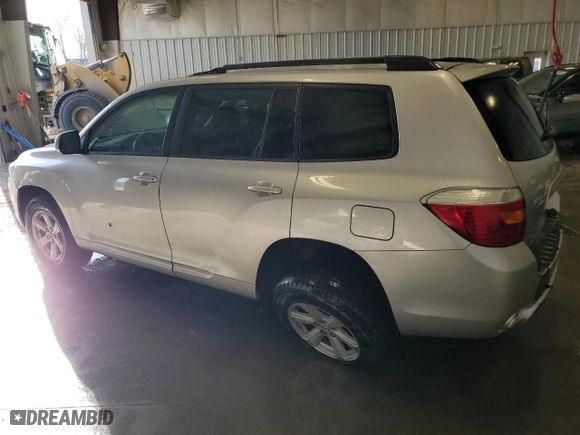 2009 Toyota Highlander with VIN JTEES41A792117604, listed as a Copart auction lot 42415555 with 177,831 mi miles and Non Repairable. Bid and sale history available at carsss.com. Image 2.