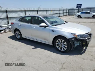 2016 Kia Optima EX with VIN 5XXGU4L36GG007947, listed as a Copart auction lot 58442435 with 81,559 mi miles and Salvage title. Bid and sale history available at DreamBid. Image 4.