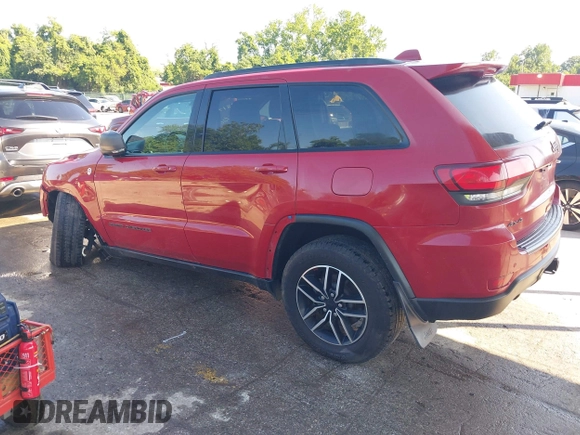 2021 Jeep Grand Cherokee Trailhawk with VIN 1C4RJFLG8MC549403, listed as a IAAI auction lot 42538177 with 33,124 mi miles and . Bid and sale history available at DreamBid. Image 3.