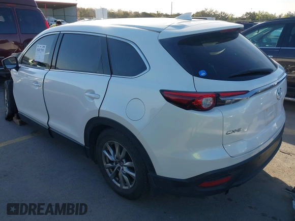 2018 Mazda CX-9 Touring with VIN JM3TCACY1J0216721, listed as a IAAI auction lot 41817553 with 77,669 mi miles. Bid and sale history available at carsss.com. Image 3.