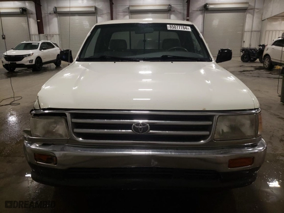 1996 Toyota T100 DX with VIN JT4TN12D8T0027875, listed as a Copart auction lot 85077784 with 123,421 mi miles and Salvage Title. Bid and sale history available at carsss.com. Image 5.