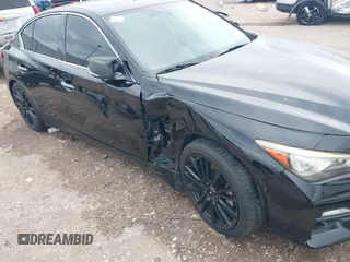 2015 Infiniti Q50 Sport z VIN JN1BV7AP7FM334447, wystawiony jako IAAI lot #42595908 z przebiegiem 168 214 mil mil oraz . Historia ofert i sprzedaży dostępna na DreamBid. Obrazek 6.