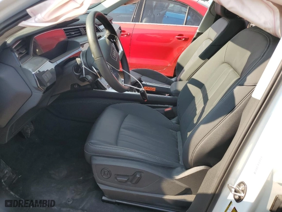 2024 Audi Q8 e-tron Premium with VIN WA14AAGE2RB015813, listed as a Copart auction lot 61265424 with NaN miles and Salvage Title. Bid and sale history available at carsss.com. Image 7.