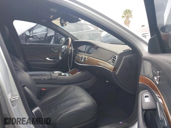 2015 Mercedes-Benz S 550 with VIN WDDUG8CB7FA195614, listed as a IAAI auction lot 42068619 with 64,275 mi miles and . Bid and sale history available at carsss.com. Image 5.