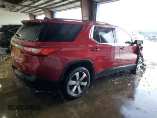 2020 Chevrolet Traverse LT Leather with VIN 1GNEVHKWXLJ321380, listed as a Copart auction lot 45502615 with 67,597 mi miles and Salvage Title. Bid and sale history available at carsss.com. Image 3.
