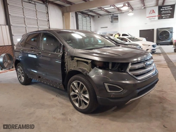 2018 Ford Edge Titanium with VIN 2FMPK4K92JBB48609, listed as a IAAI auction lot 41275401 with 80,018 mi miles. Bid and sale history available at carsss.com. Image 1.