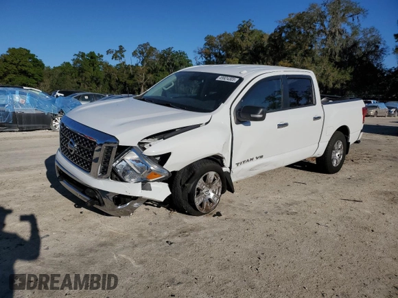 2018 Nissan Titan SV with VIN 1N6AA1E6XJN537139, listed as a Copart auction lot 49924305 with 61,835 mi miles and Salvage Title. Bid and sale history available at carsss.com. Image 1.