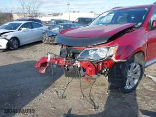 2008 Mitsubishi Outlander SE with VIN JA4LT31W68Z011269, listed as a IAAI auction lot 41321772 with 1 mi miles. Bid and sale history available at carsss.com. Image 16.