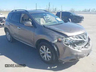 2014 Nissan Murano LE with VIN JN8AZ1MU0EW419729, listed as a IAAI auction lot 41845538 with 154,291 mi miles. Bid and sale history available at carsss.com. Image 1.